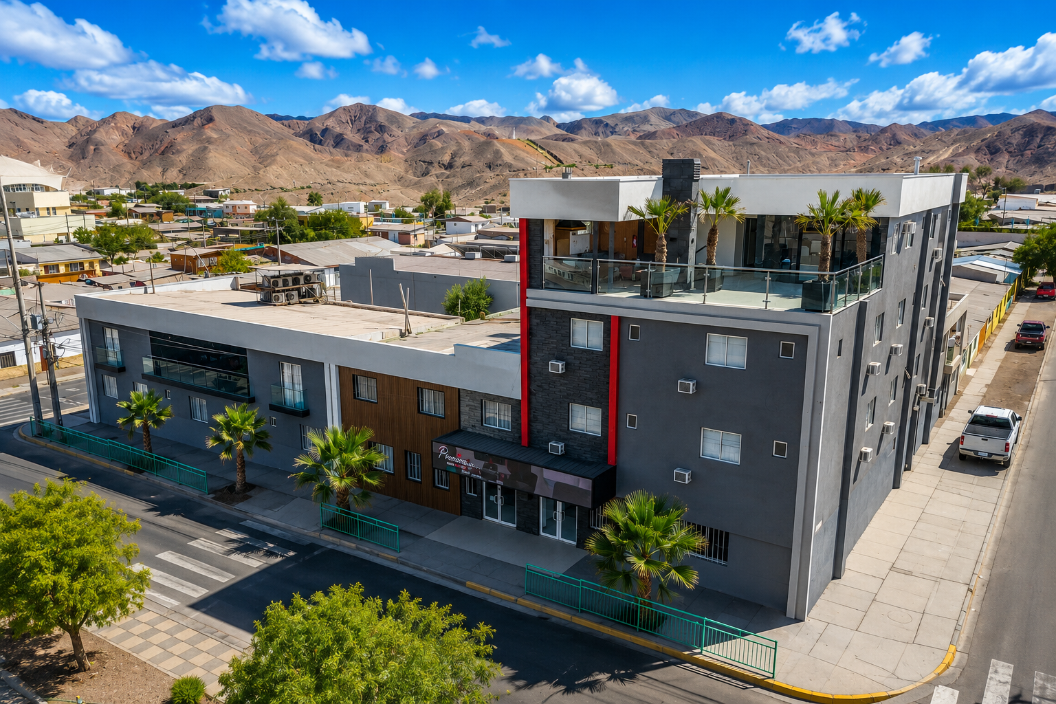 Hotel Panorama y alojamiento empresarial en Diego de Almagro